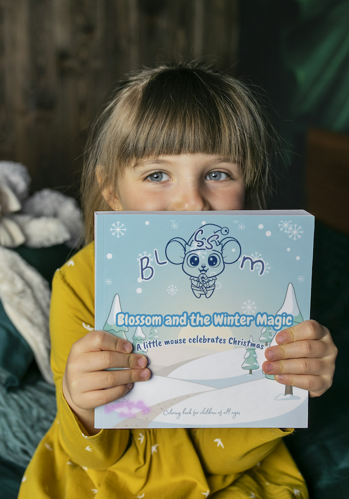 BLOSSOM Vol. 1 – Blossom und der Winterzauber (Coloring Book für Kinder ab 4 Jahren)